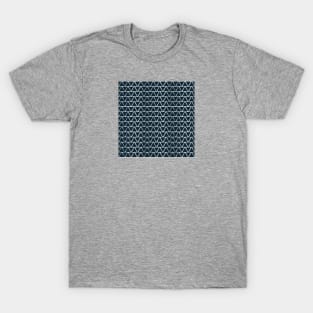 Geometric Triangle - Navy T-Shirt